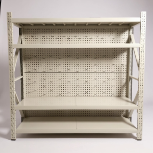 Стелаж за магазин Super Strong бял