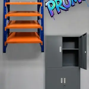 стелаж и шкаф